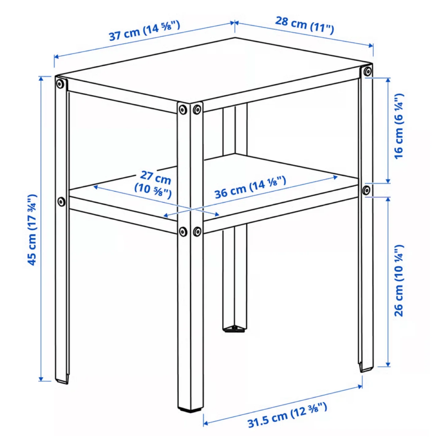 Side Table - IKEA KNARREVIK image indicator(3)