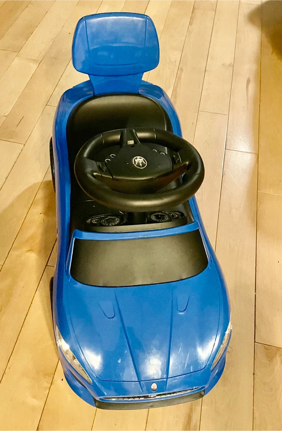 Blue Maserati Ride-On Car for Toddlers thumbnail