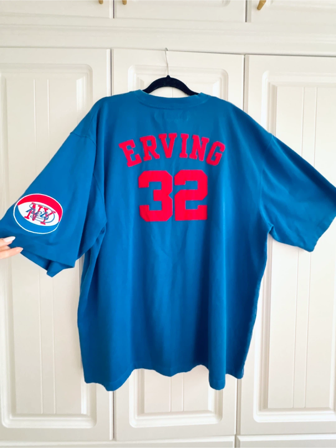 NBA Hardwood Classics Nets ERVING T-Shirt Jersey - 2XL - photo 2