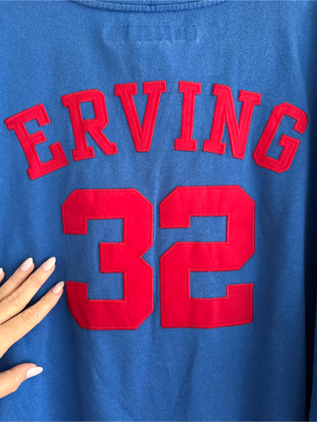 NBA Hardwood Classics Nets ERVING T-Shirt Jersey - 2XL - photo 5