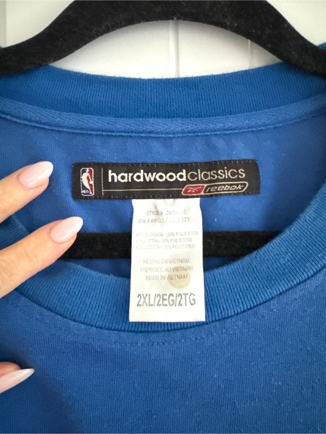 NBA Hardwood Classics Nets ERVING T-Shirt Jersey - 2XL image indicator(3)