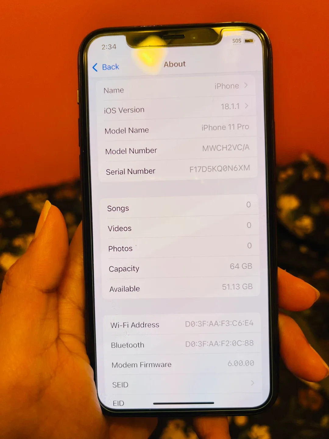 Apple iPhone 11 Pro image indicator(10)