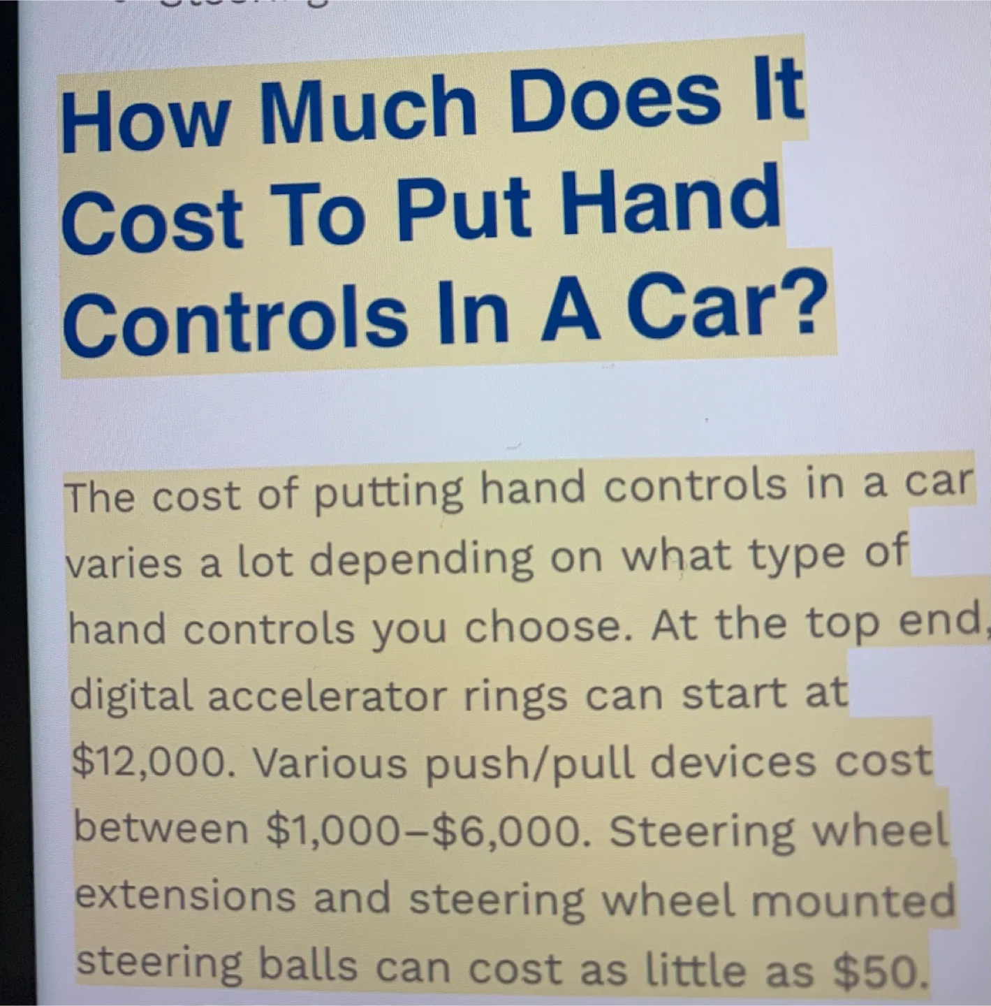 Left hand Control image indicator(7)