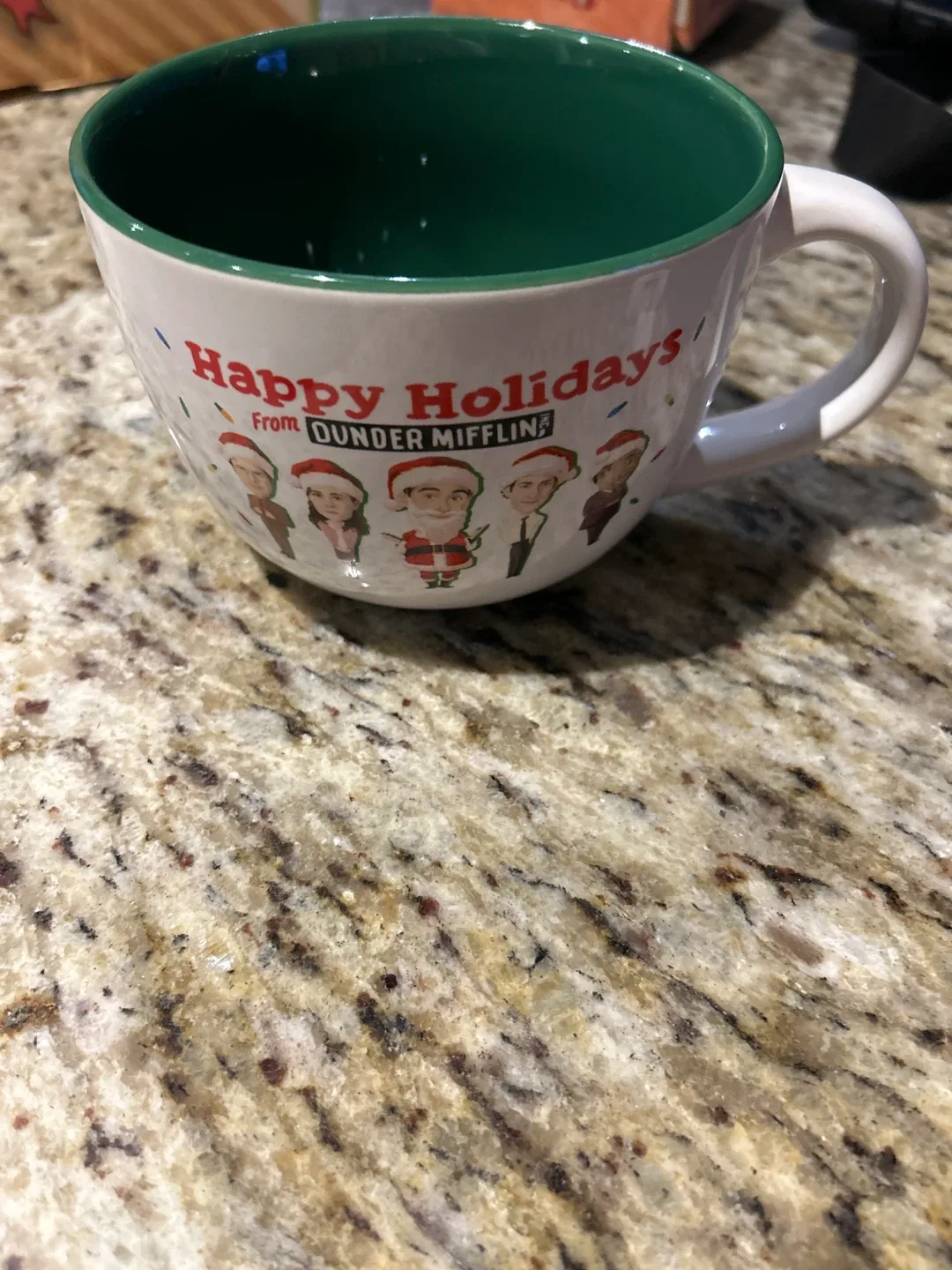 The Office Dunder Mifflin Holiday Mug image indicator(2)
