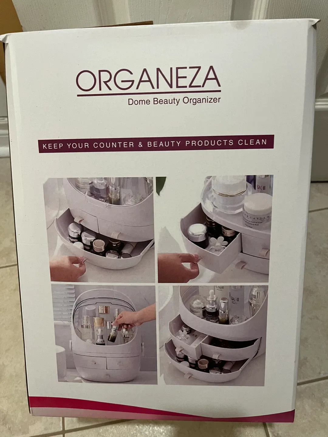 Organeza Dome Beauty Organizer - Like New! image indicator(2)