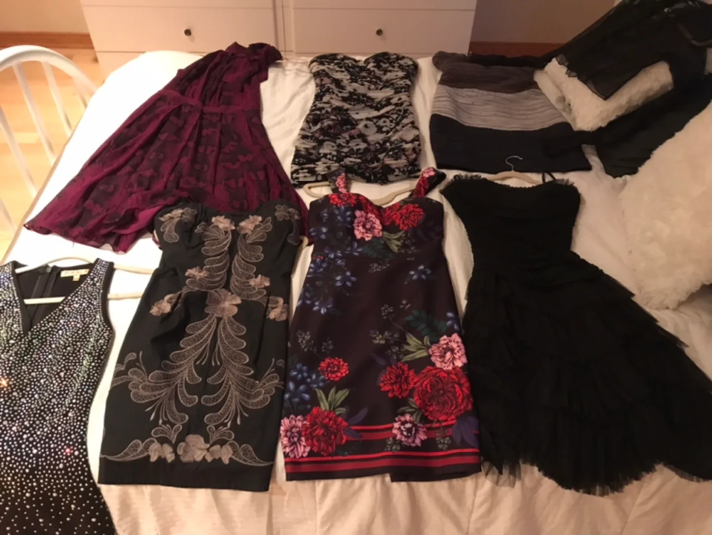 Bundle of Dresses - Guess, Ark & Co, Wow Couture - Size S thumbnail