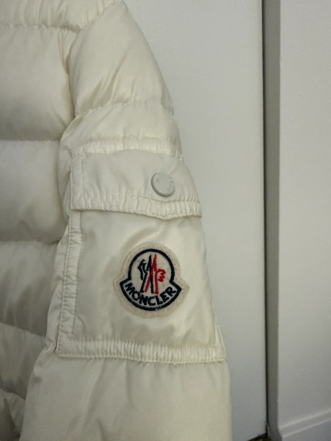 Authentic Moncler Padded Down Jacket - Cream - photo 2