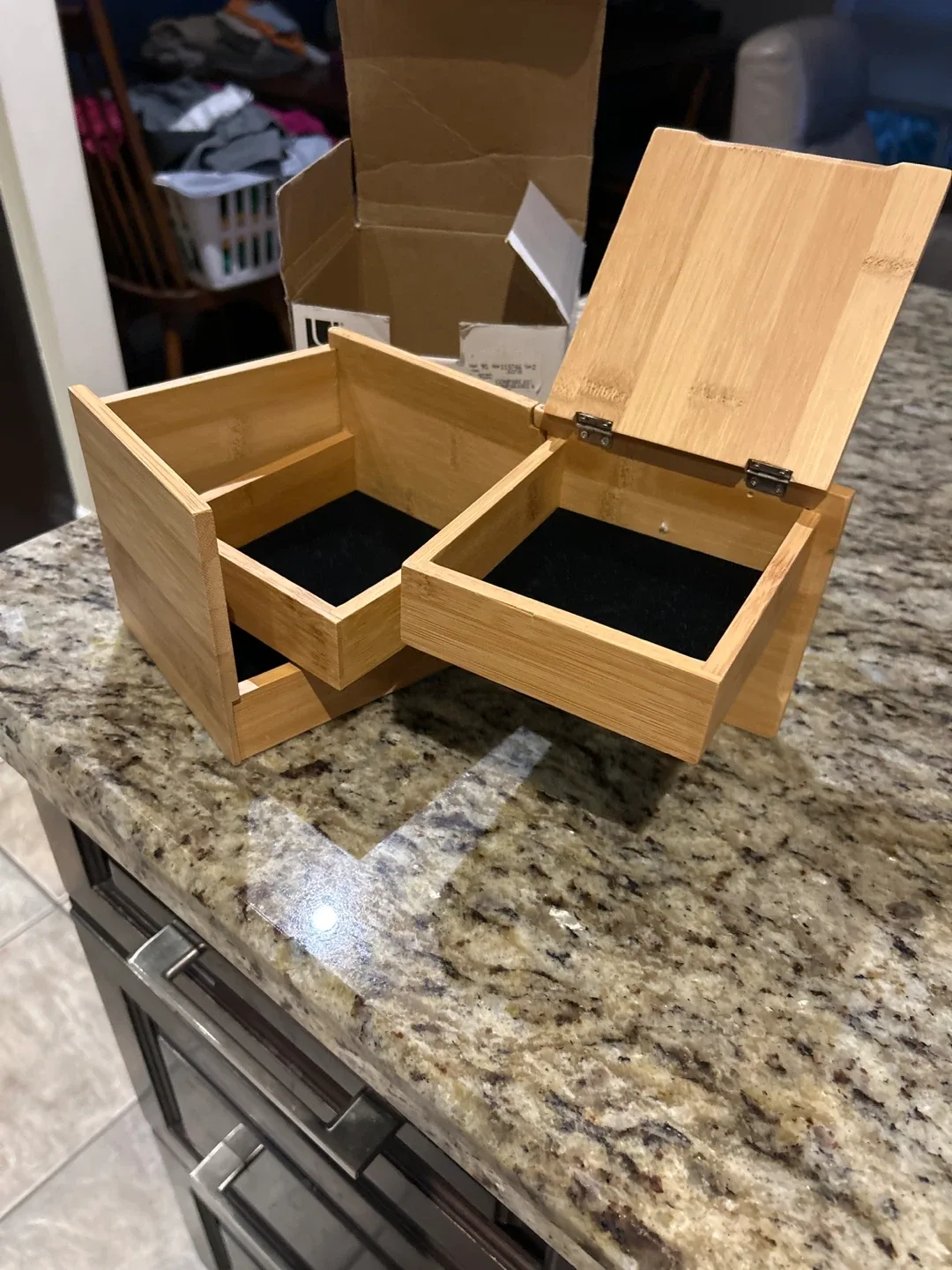 Umbra Tidy Folding Bamboo Box image indicator(2)