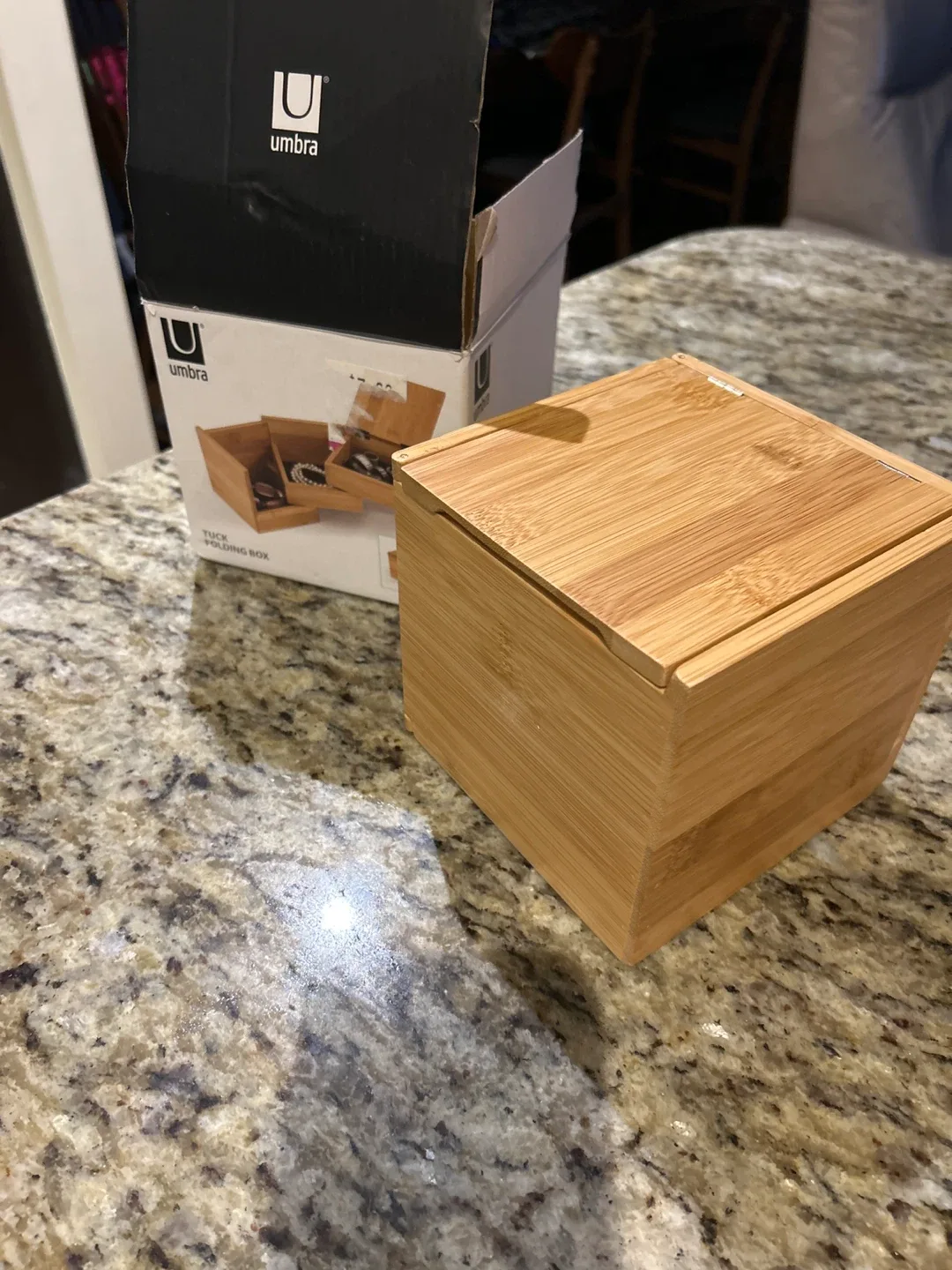 Umbra Tidy Folding Bamboo Box image indicator(3)