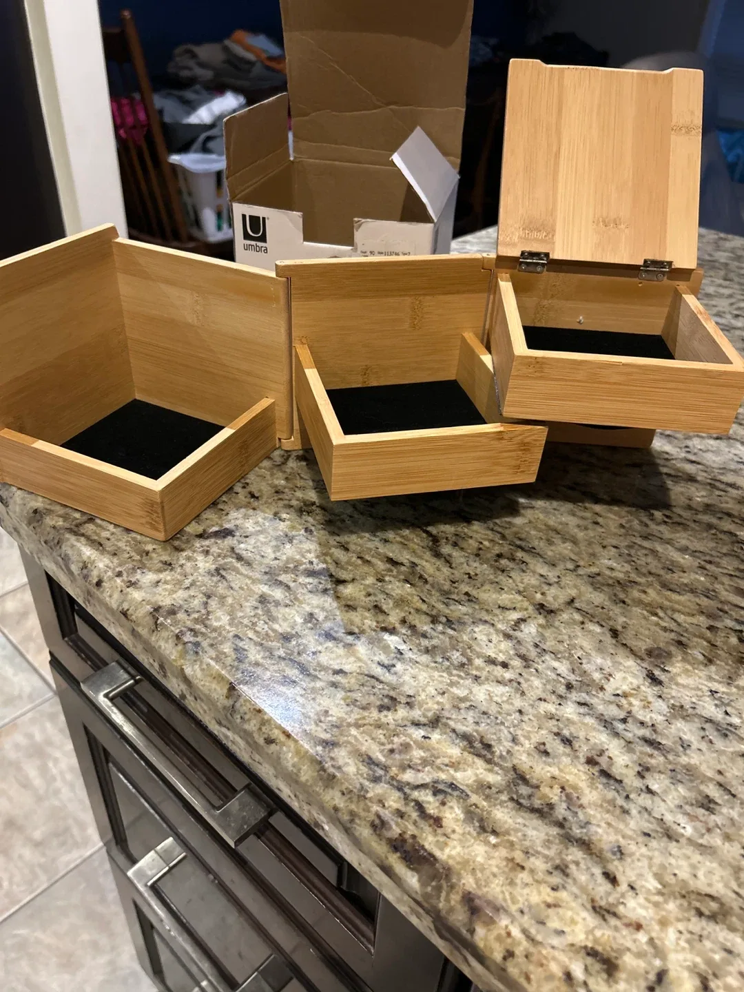 Umbra Tidy Folding Bamboo Box thumbnail