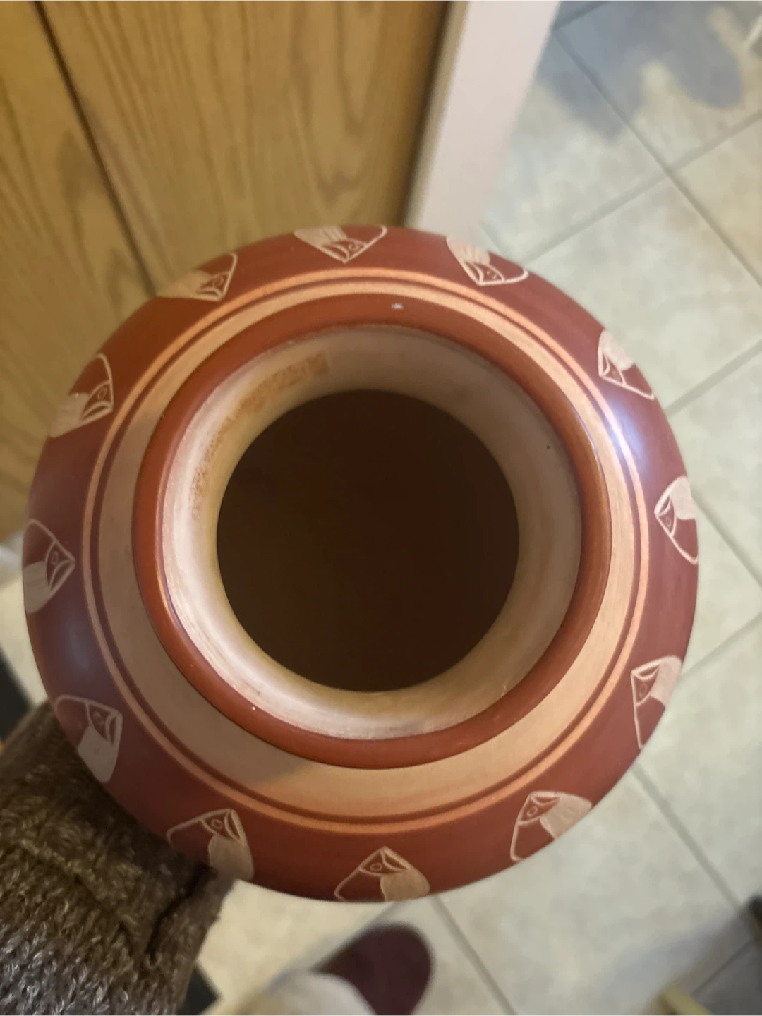Tzin Tzun Tzan Cuiriz Mich Pottery Vase - photo 3