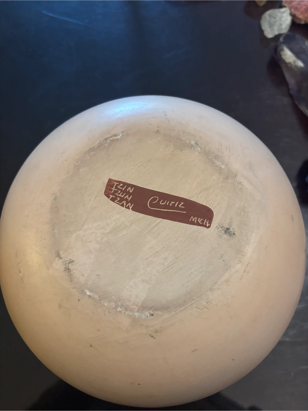 Tzin Tzun Tzan Cuiriz Mich Pottery Vase - photo 2