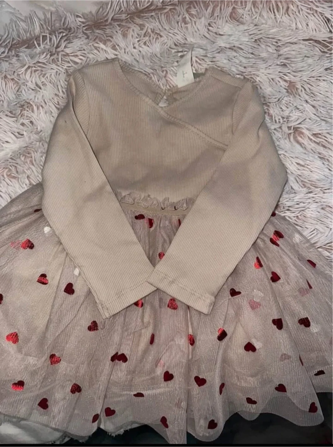 H&M Dress - 9-12M - Heart Print image indicator(2)