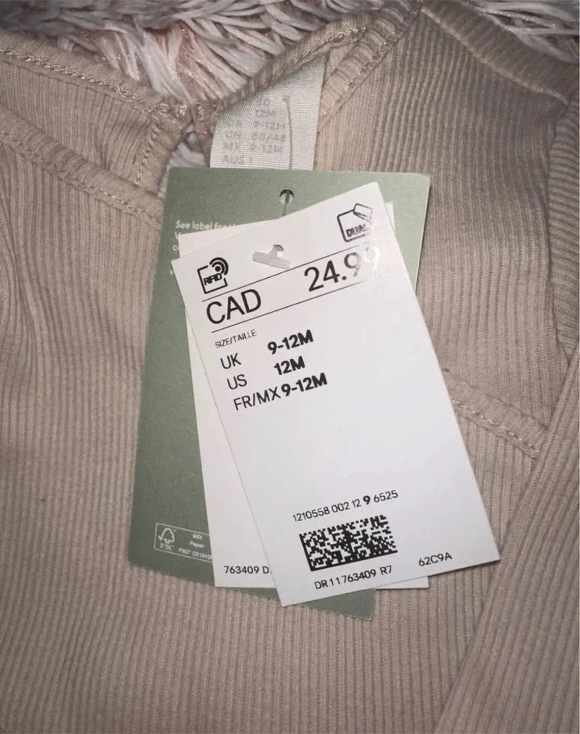 H&M Dress - 9-12M - Heart Print image indicator(3)