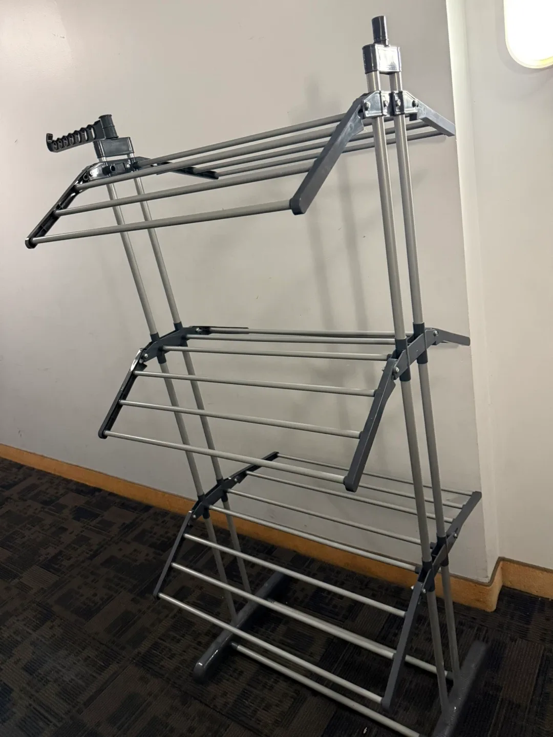 Folding Clothes Drying Rack thumbnail
