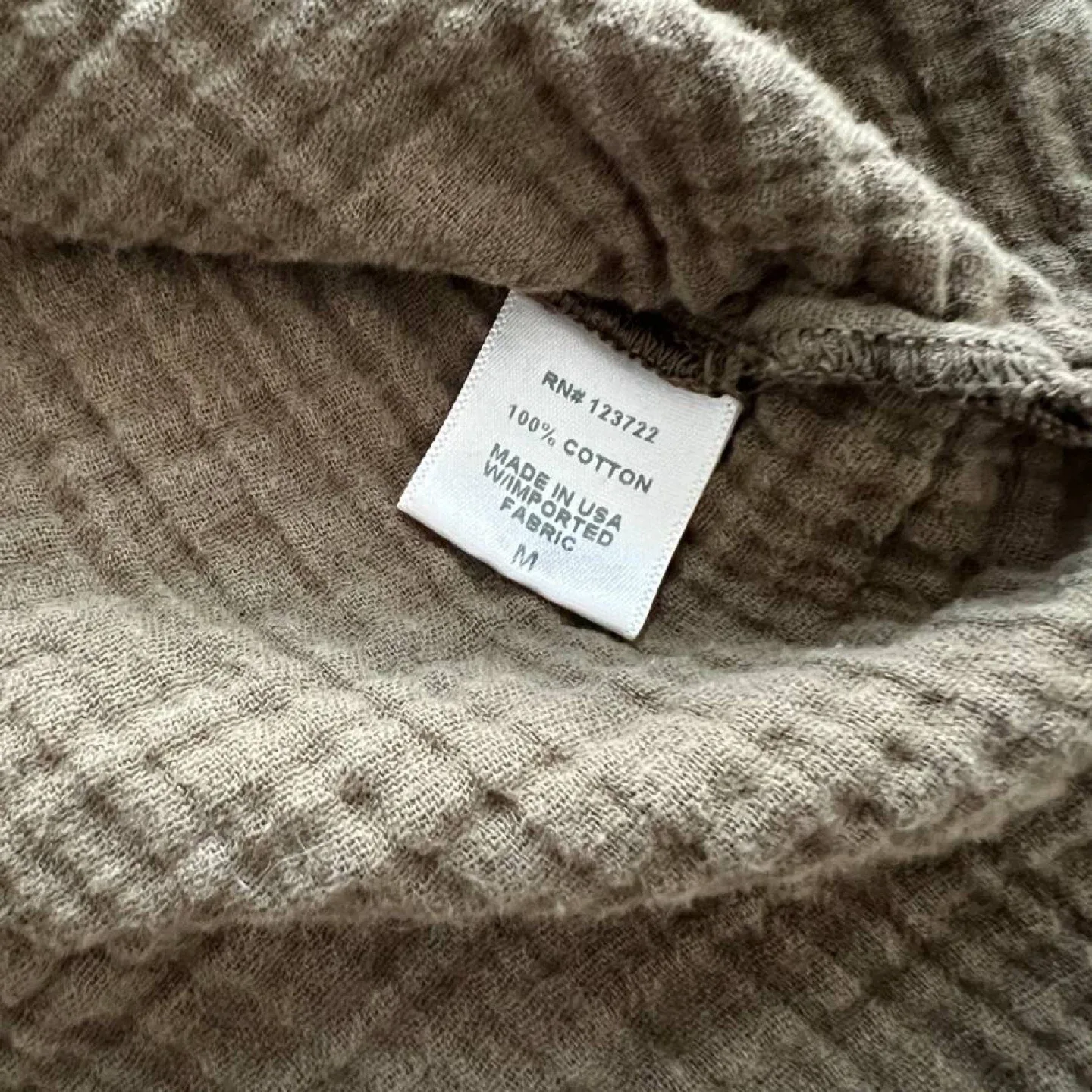 Xirena Khaki Sand Avery Blouse - Size M image indicator(2)