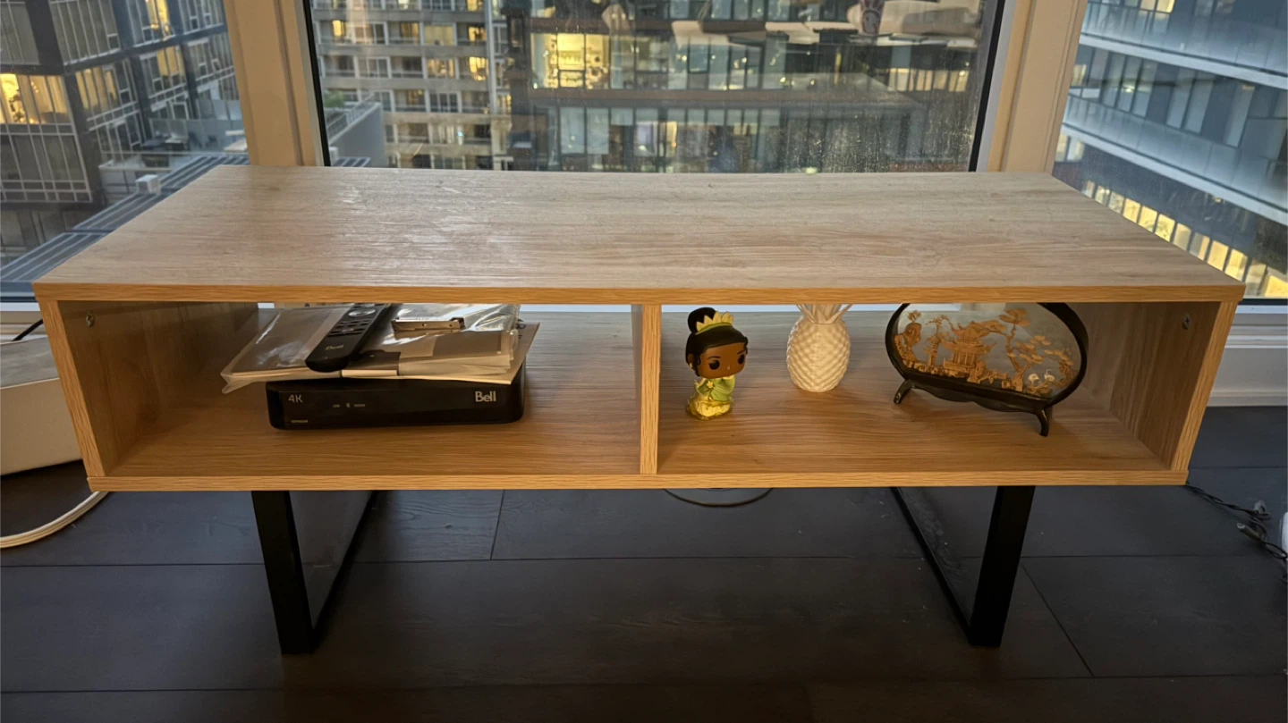 Wooden TV Stand - for TVs up to 43”