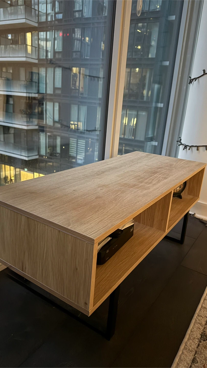 Wooden TV Stand - for TVs up to 43” - photo 2