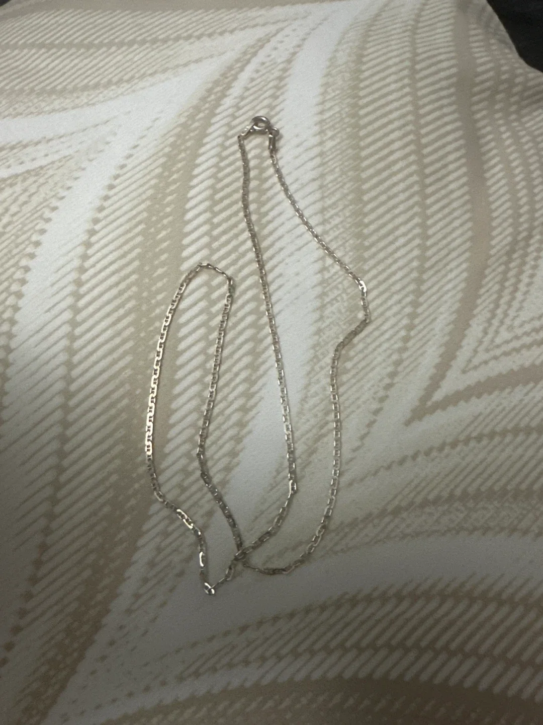 Silver Chain Necklace (925 stamp) image indicator(3)