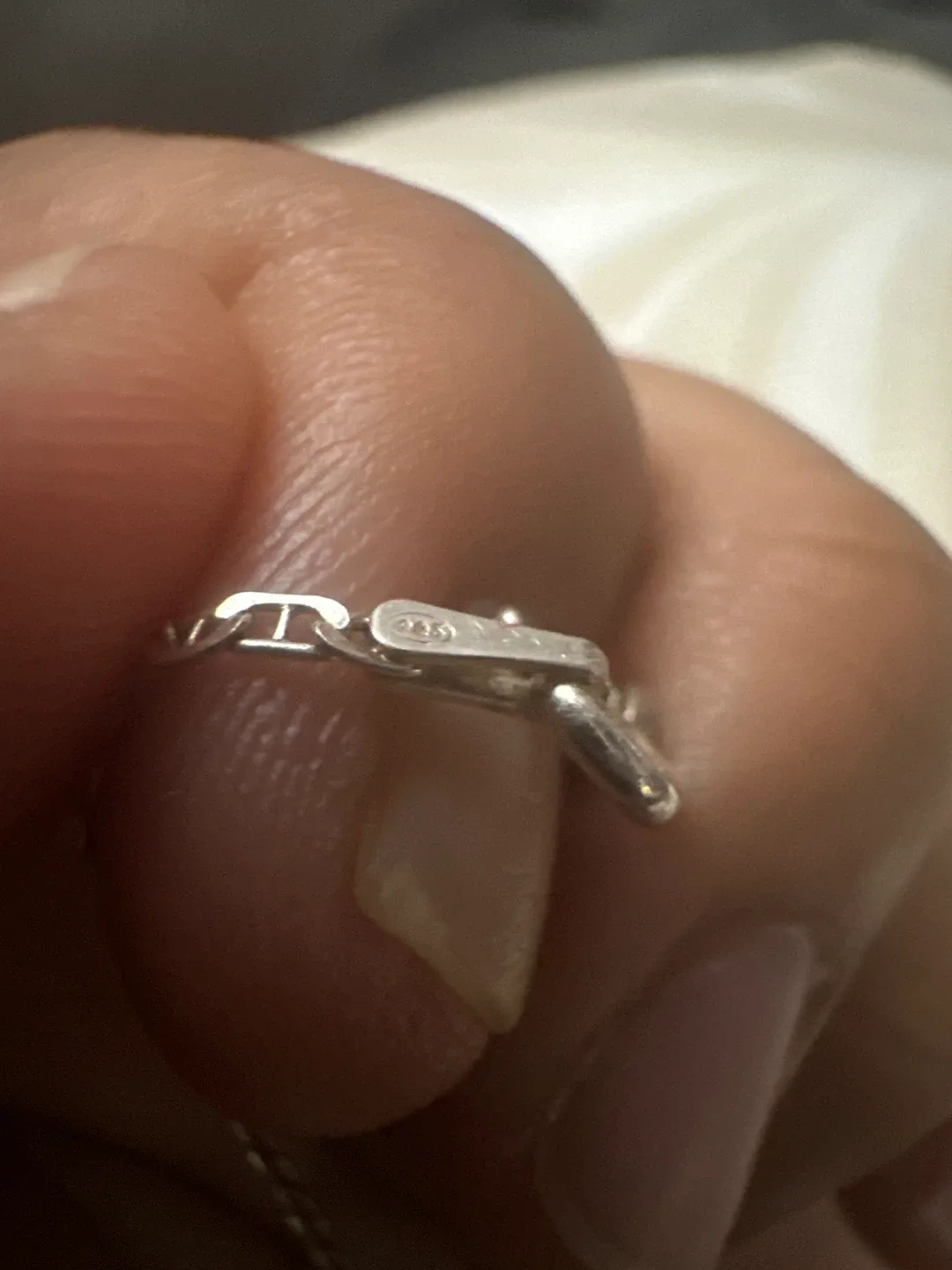 Silver Chain Necklace (925 stamp) image indicator(7)