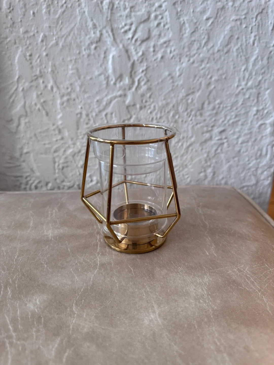 Brand New IKEA PÄRLBAND Tealight Holder - Gold Colour thumbnail
