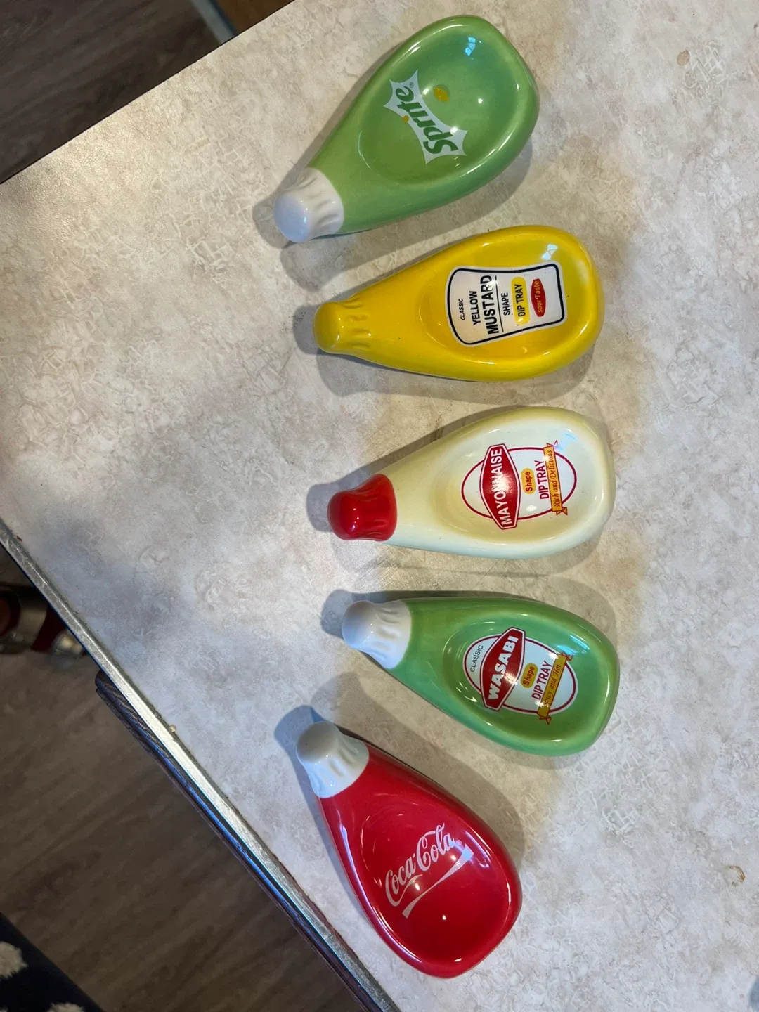 Novelty Sauce Bottle Shaped Dip Trays thumbnail