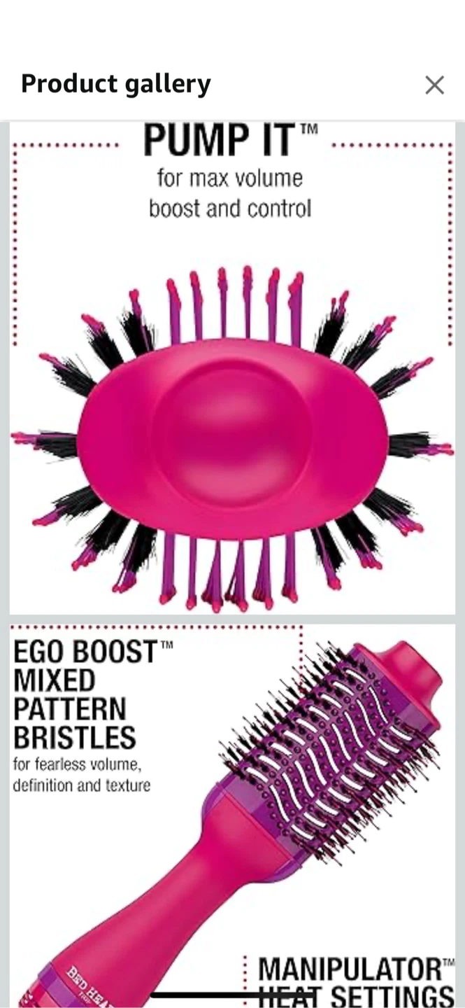 Bed Head One-Step Volumizer Hair Dryer Brush - photo 2