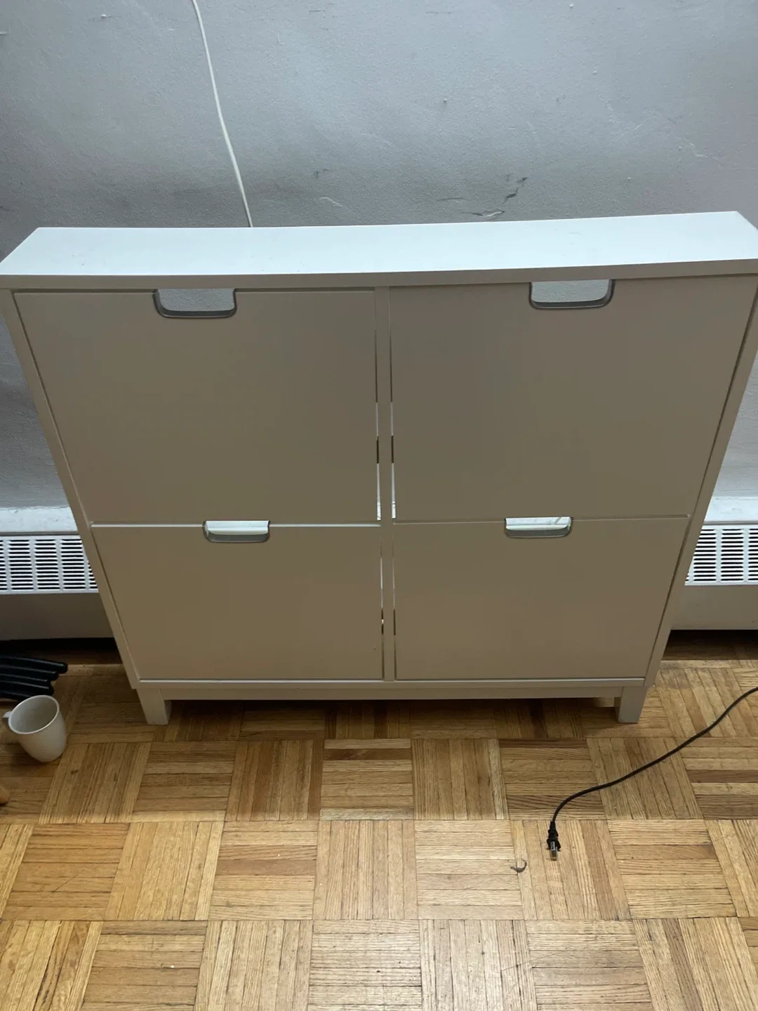 IKEA Shoe Cabinet - White thumbnail