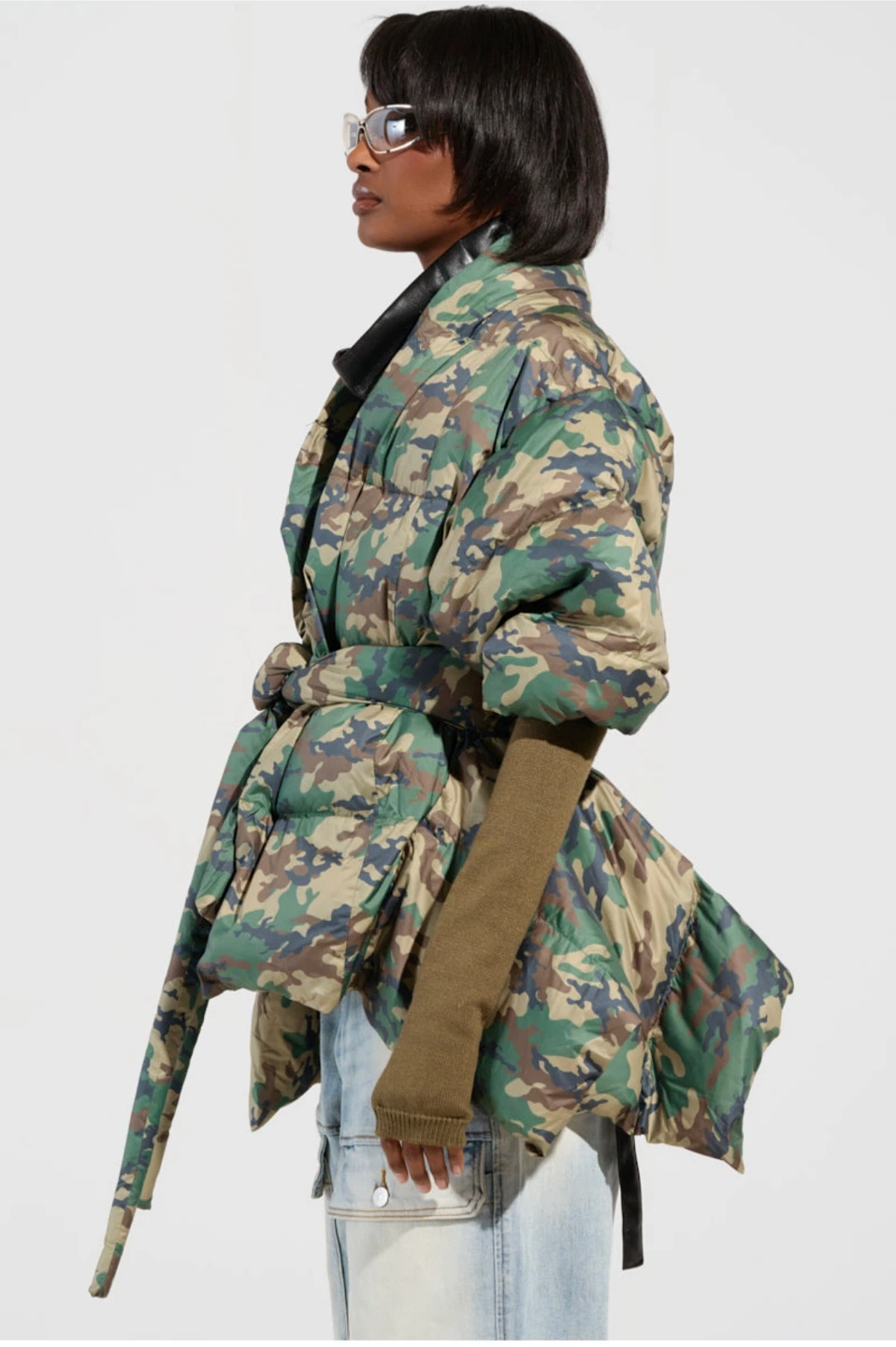 Akira Camo Puffer Jacket - Size 1X - photo 2