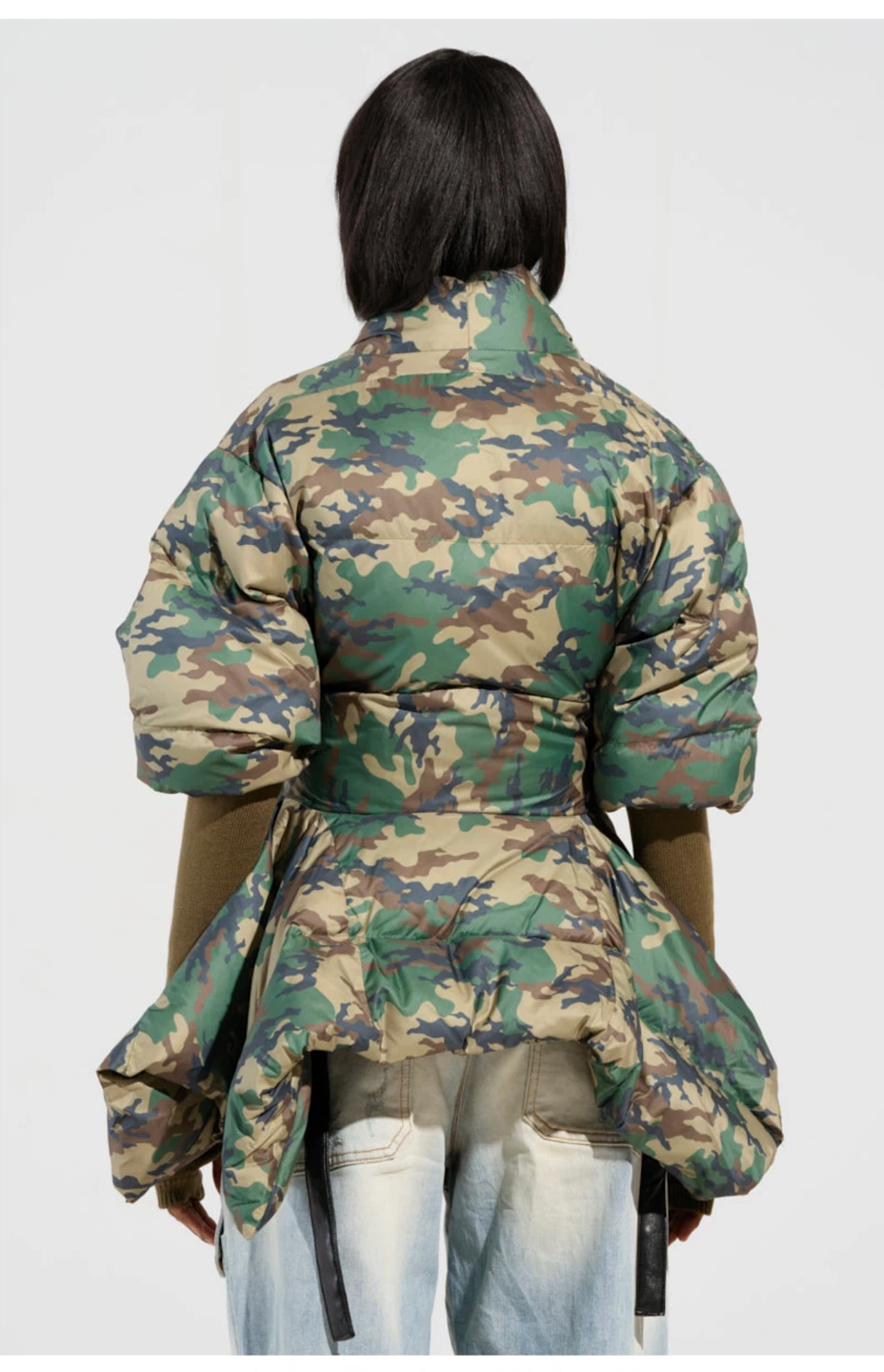 Akira Camo Puffer Jacket - Size 1X - photo 3
