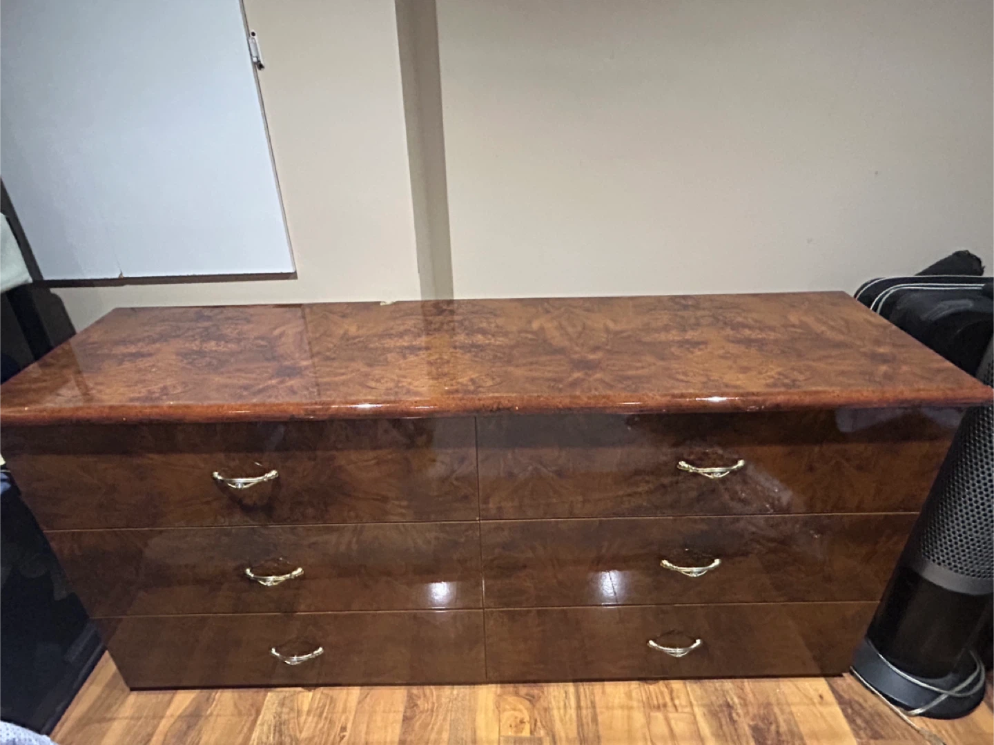 Wooden 6-Drawer Dresser - photo 3