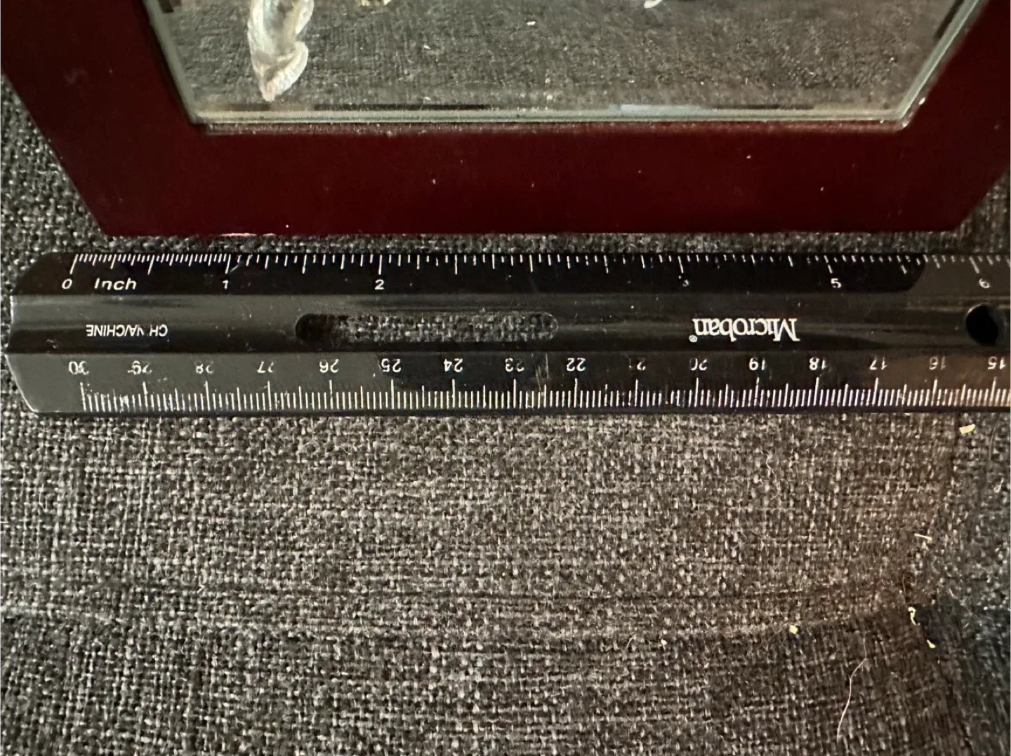 Framed Mirror with Rose and Poem image indicator(3)