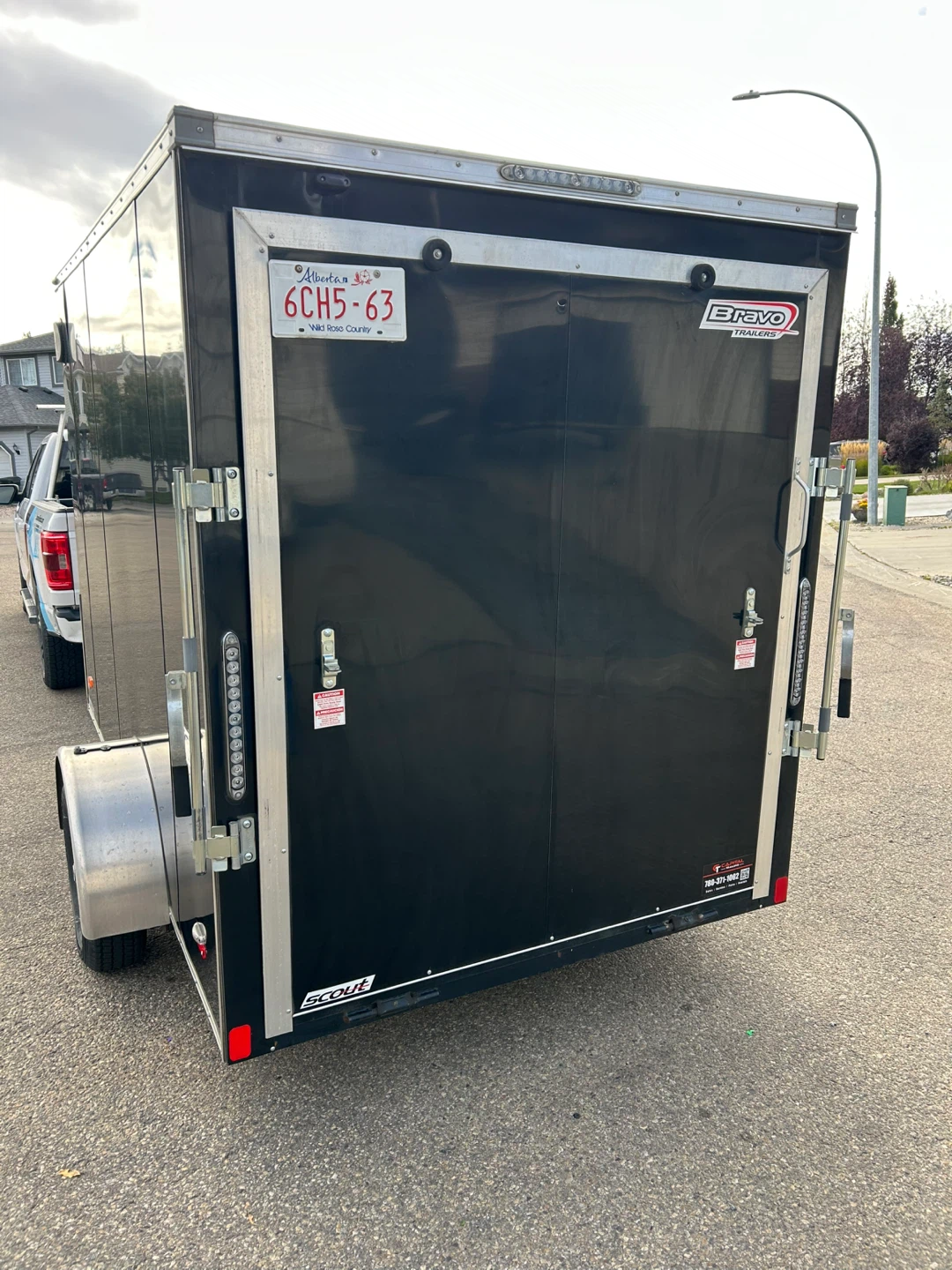 Bravo Trailers Black Enclosed Cargo Trailer - photo 2