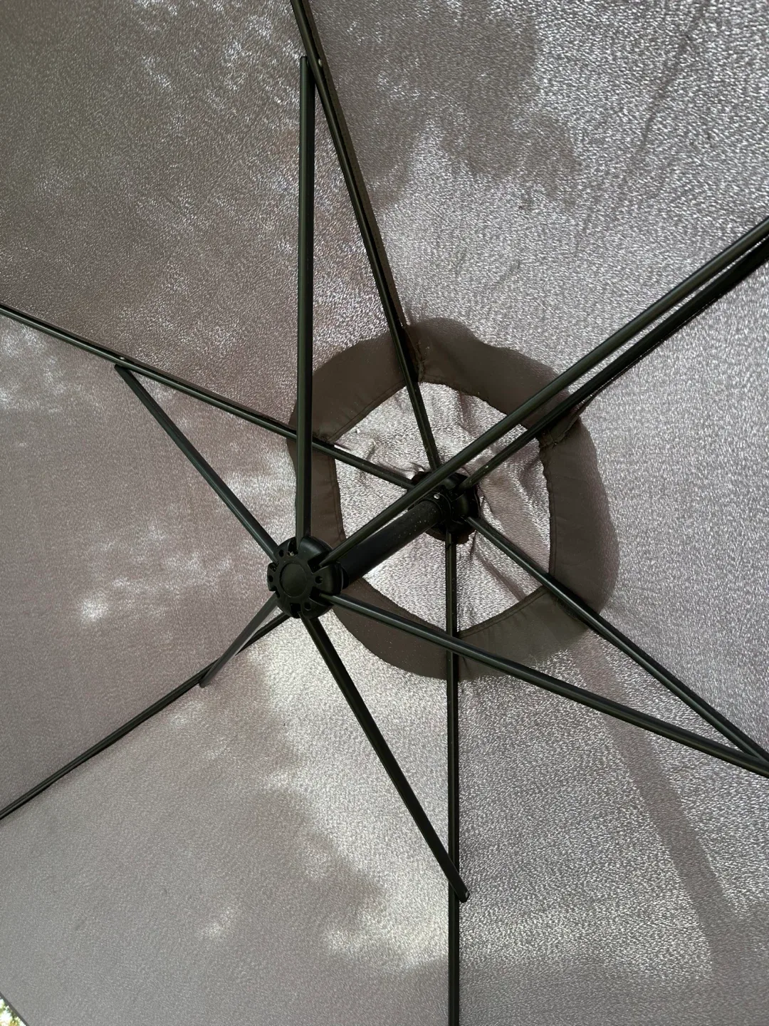 Grey Outdoor Cantilever Patio Umbrella image indicator(4)