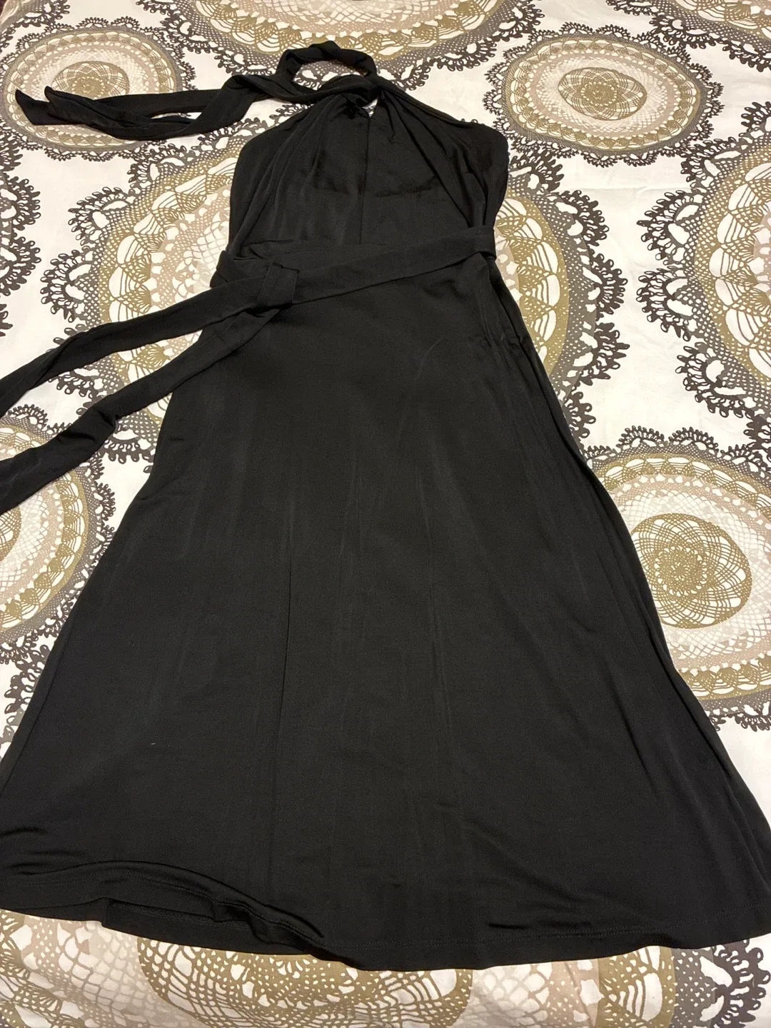Black Halter Dress - Size 2 thumbnail