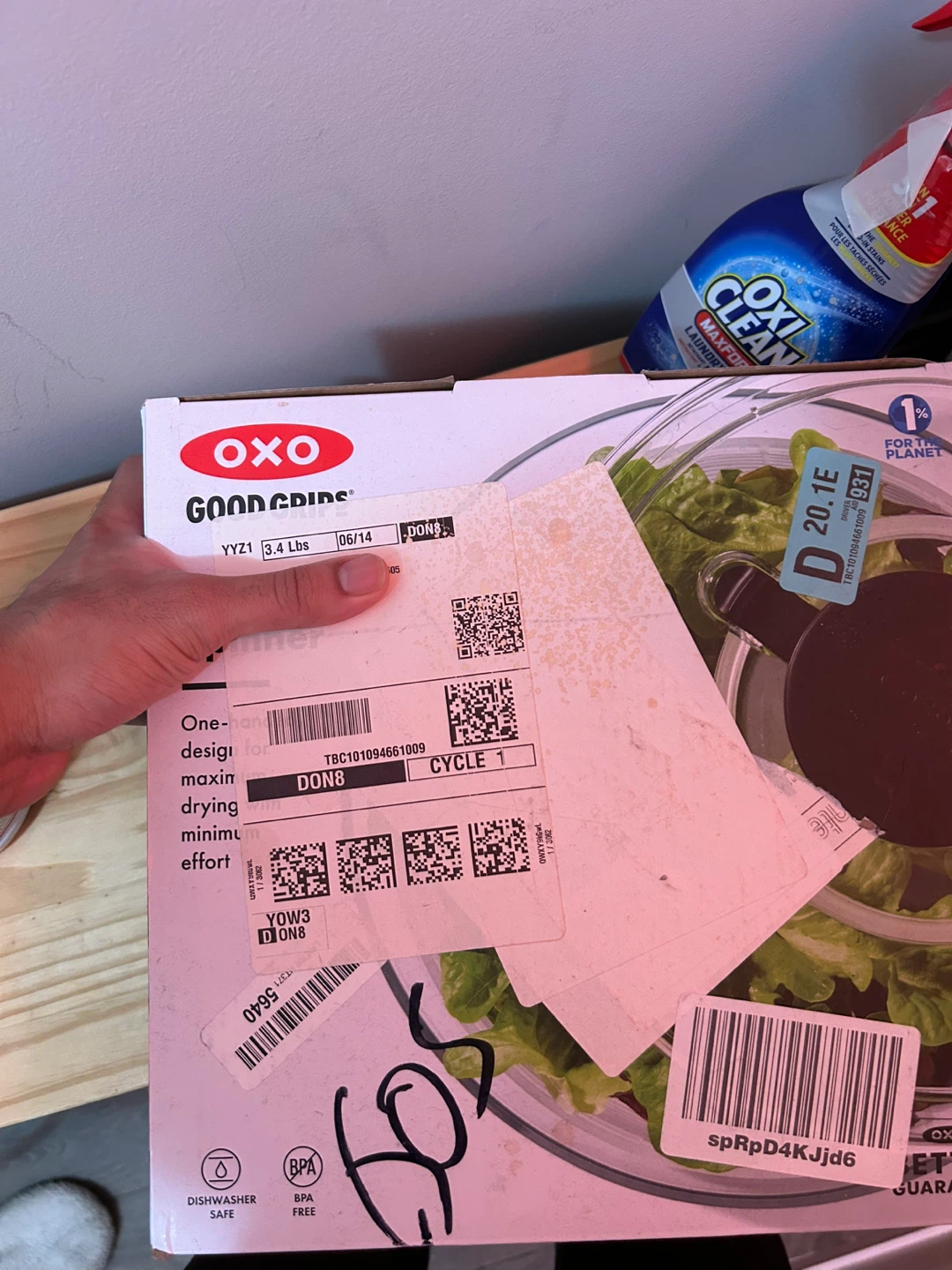 (Closed box) OXO Good Grips Salad Spinner - photo 2