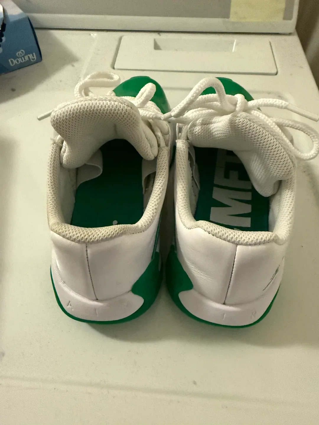 Jordan 11 Retro Low Green Shoes - Size 5 Youth image indicator(3)