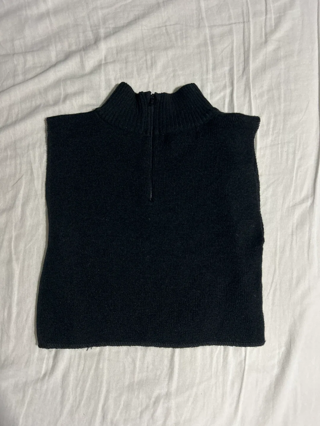 Principles Black 1/4 Zip Sweater