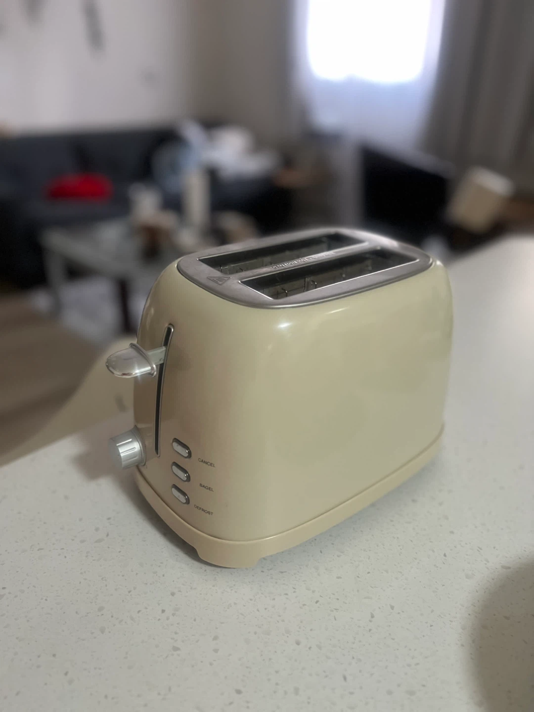 Ultrean 2-Slice Toaster - Beige