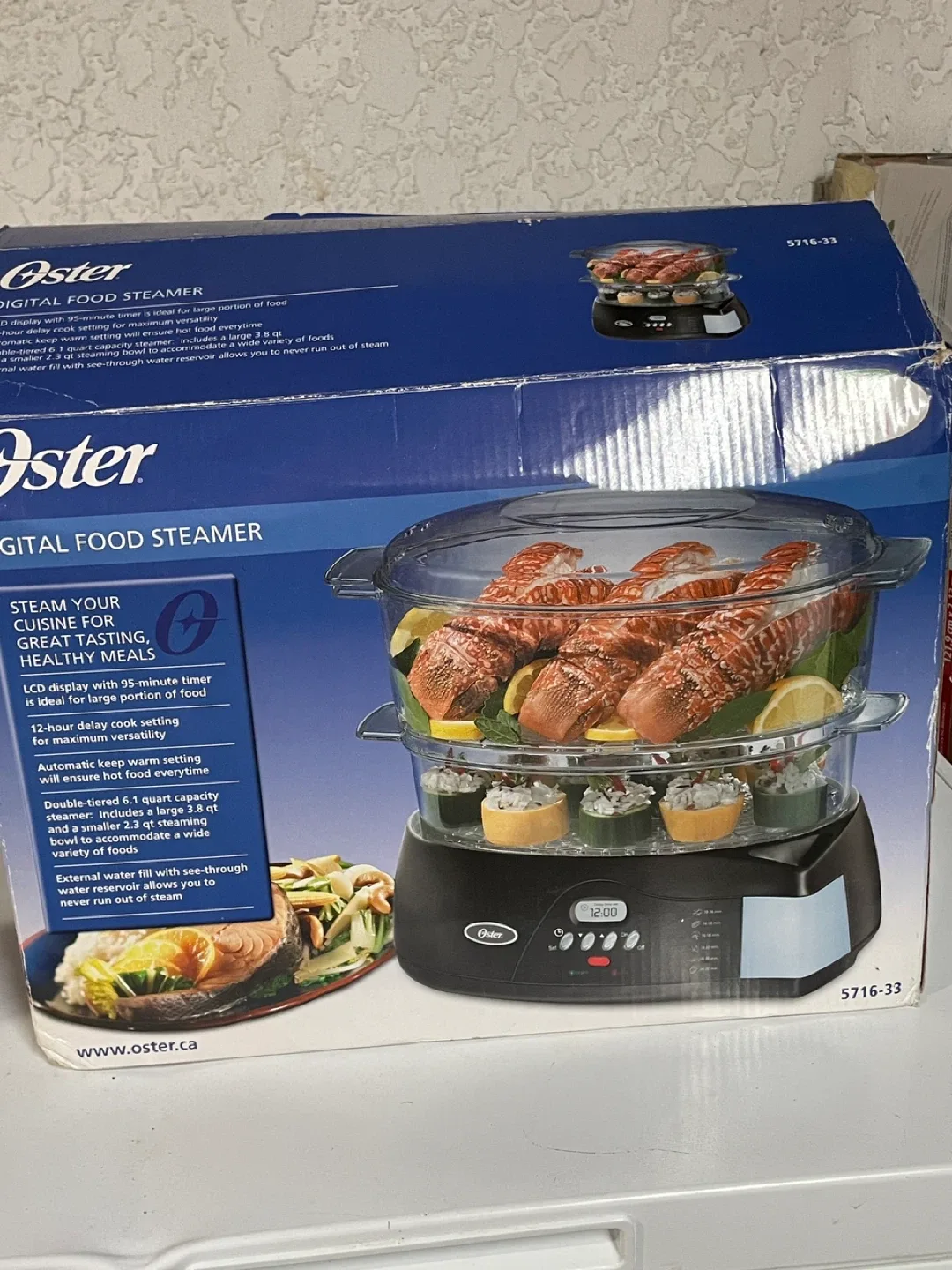 Oster Digital Food Steamer image indicator(2)