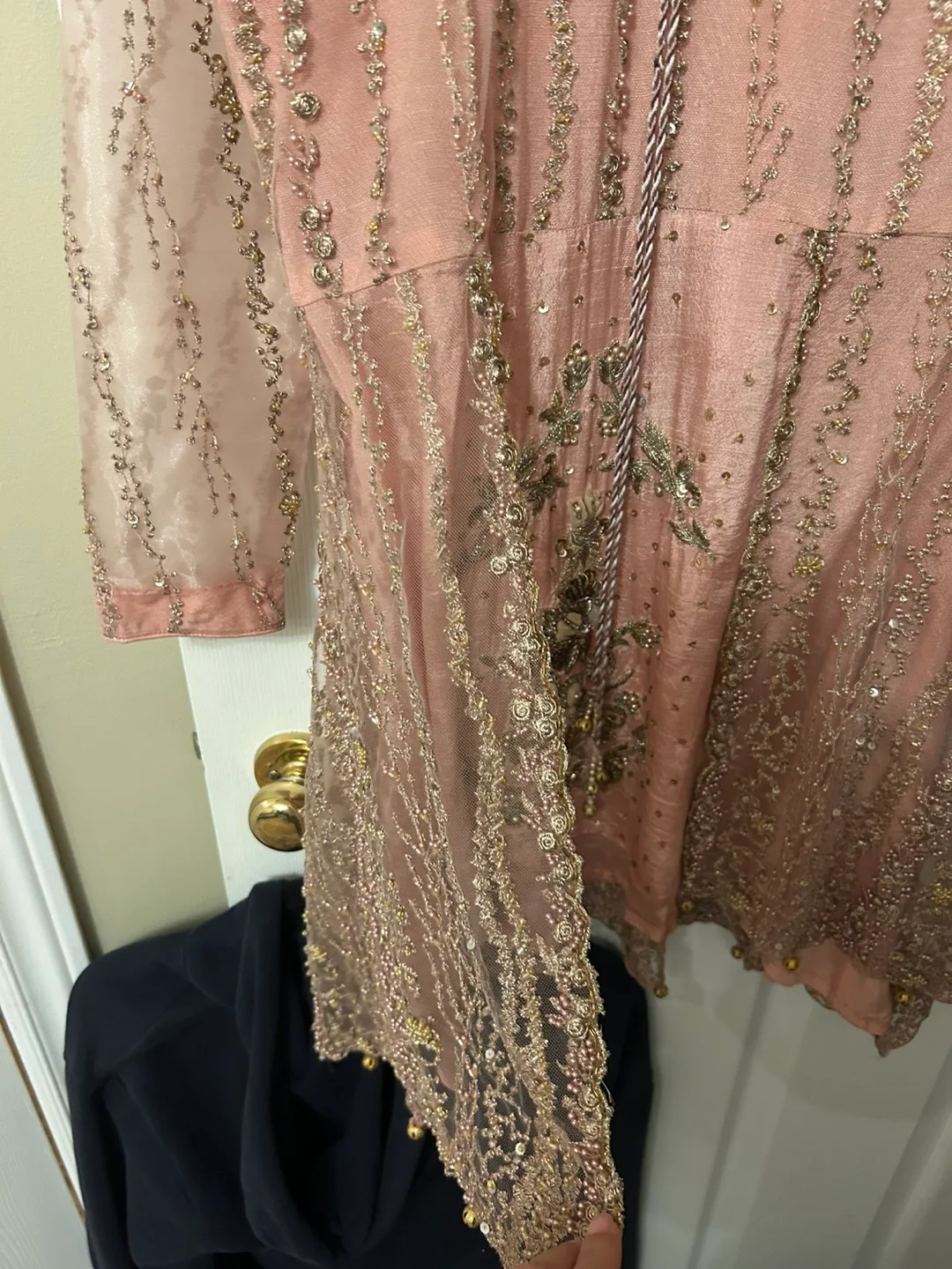 Pink Embroidered Salwar Kameez 12/14 years image indicator(3)