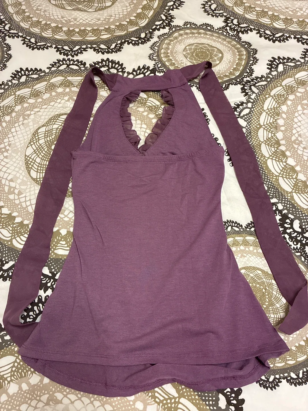 Purple Halter Top - Size S image indicator(2)