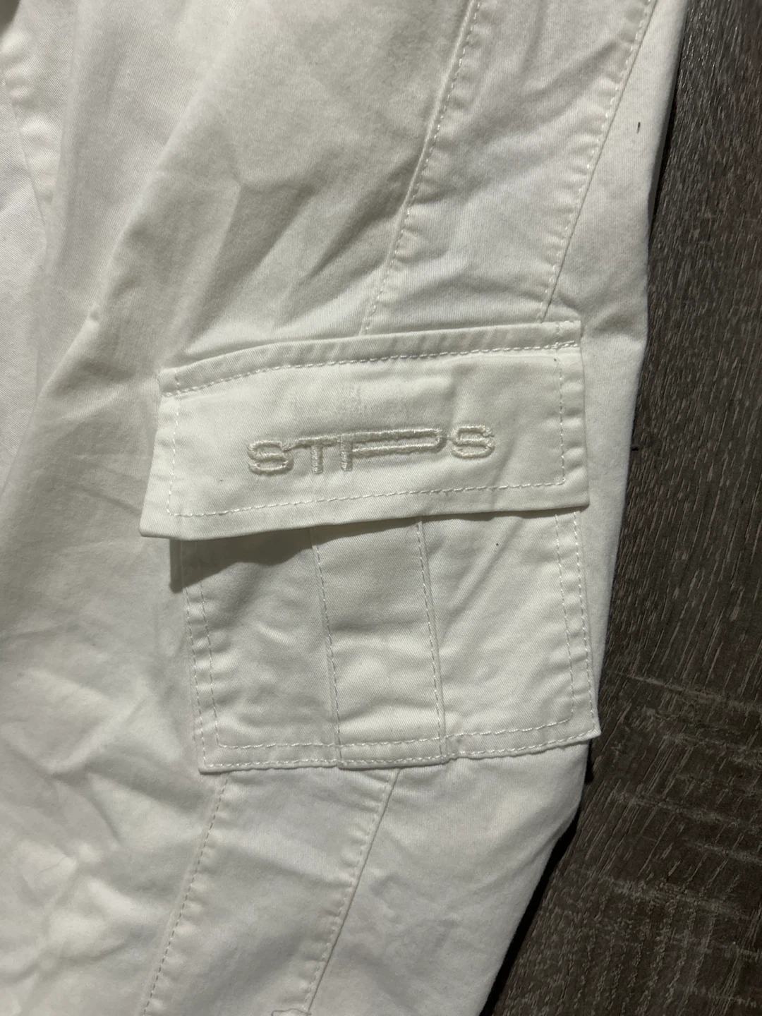 White Cargo Pants - photo 2