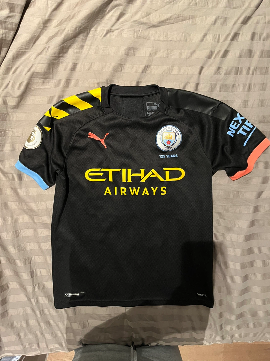 Puma Manchester City Sane #19 Jersey size youth 13-14