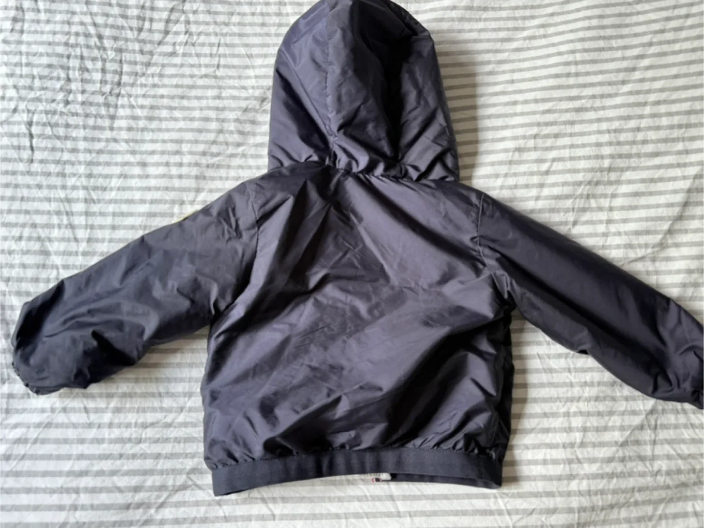 Moncler Enfant Anton Rain Jacket (Navy Blue, Size 9-12 months) image indicator(2)