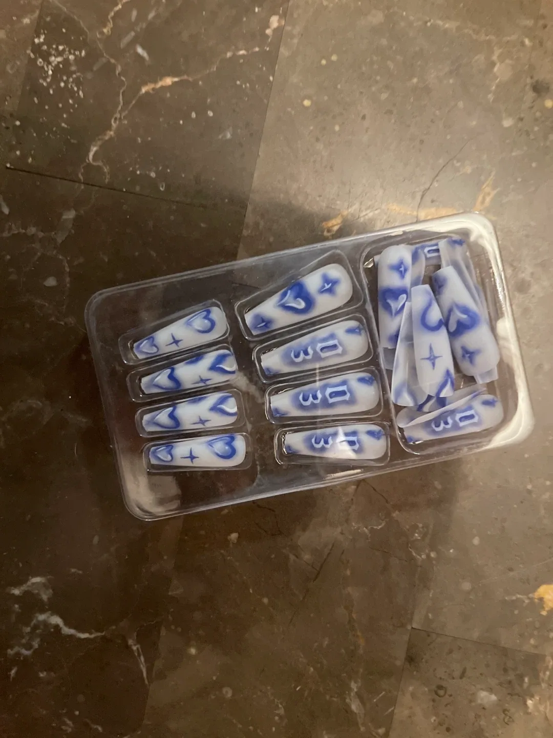 Beautiful Nail Collection - Blue & White thumbnail