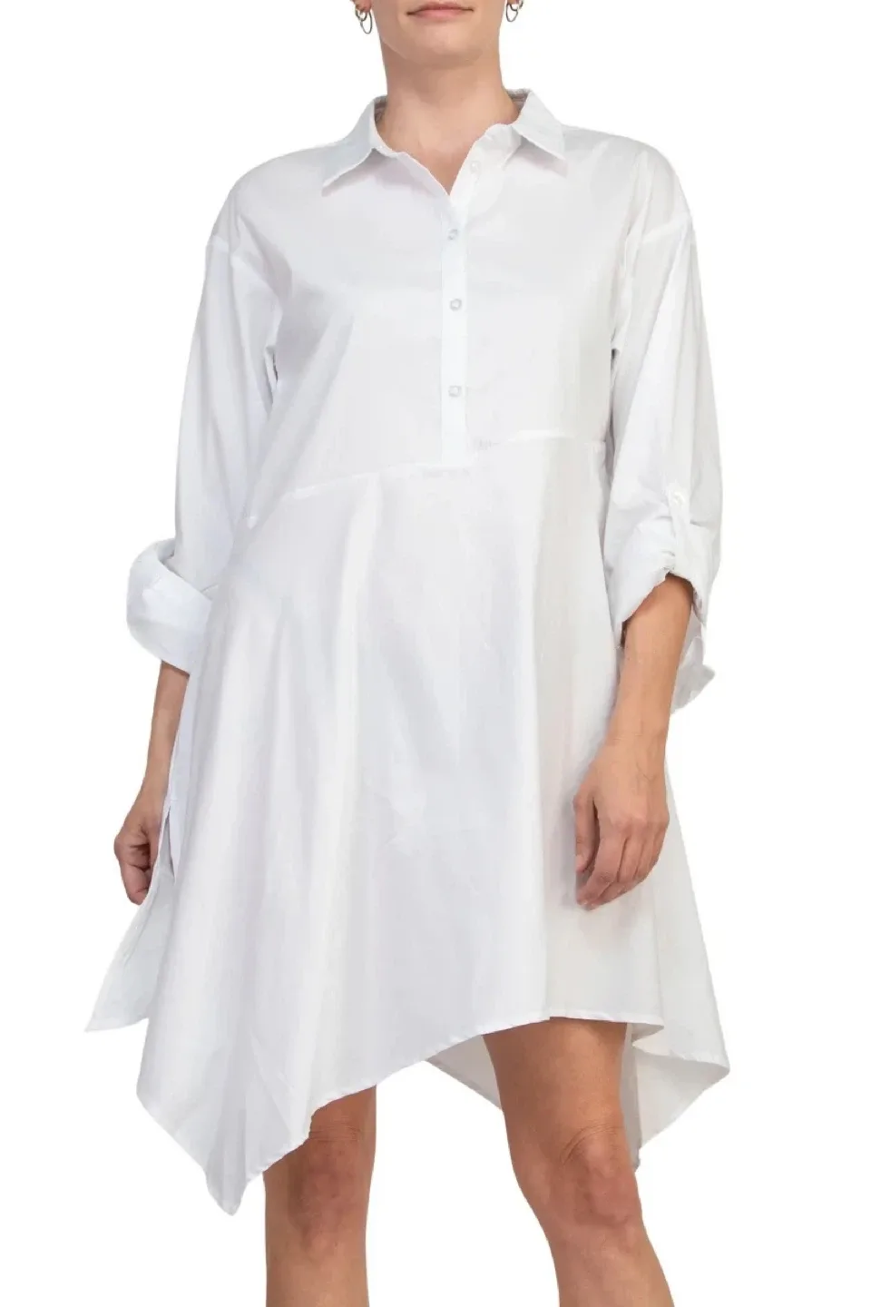 Cupio White shirt dress thumbnail