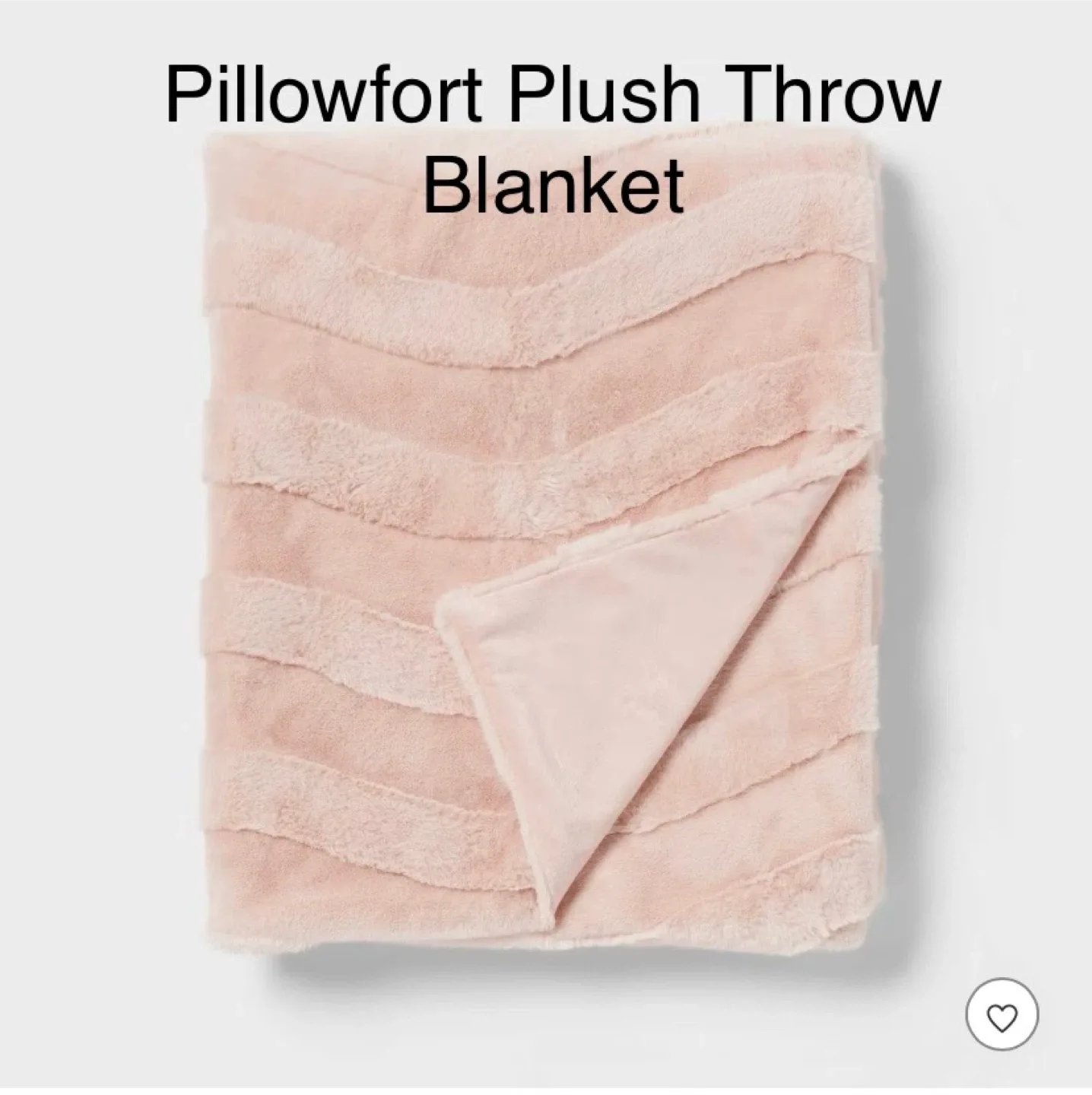 New Pink Plush Throw Blanket thumbnail