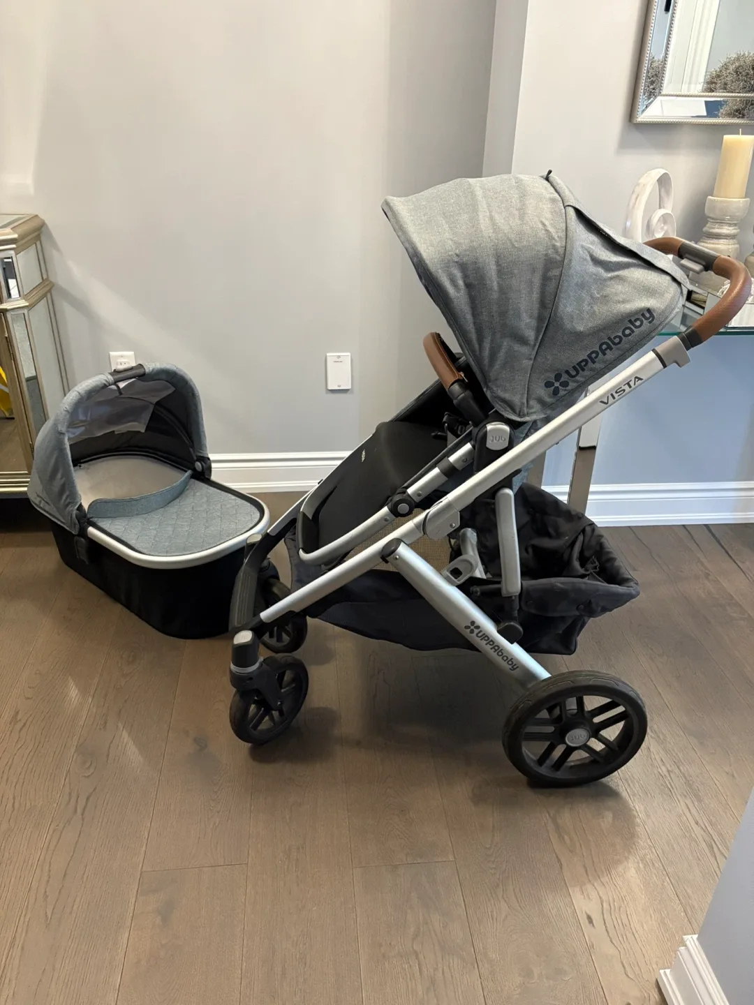 2021 Uppababy Gregory v2 vista stroller EUC image indicator(2)