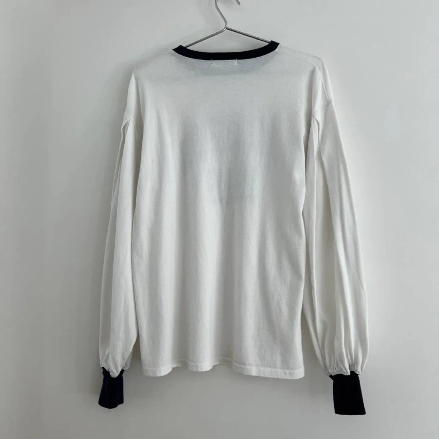 Milkfed. 1995 Collegiate Ringer Oversized Tshirt Blouse image indicator(2)